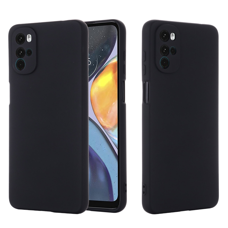 RUBBER Ochranný kryt Motorola Moto G22 černý