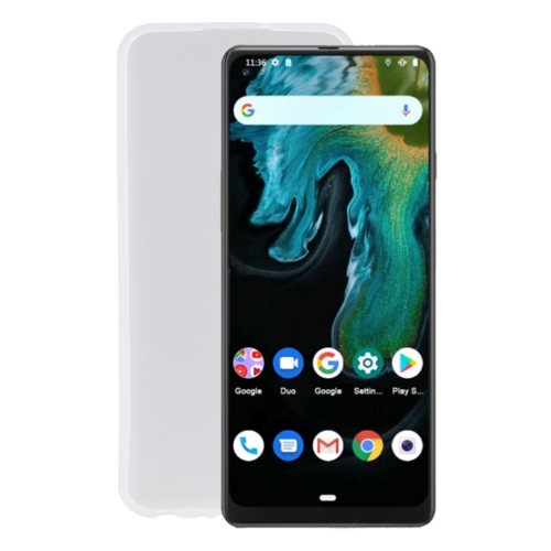 Levně Silikonový kryt pro Cubot Max 3 průhledný matný