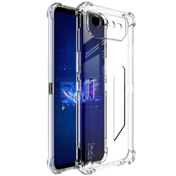 Levně IMAK Ochranný silikonový kryt Asus ROG Phone 6 průhledný