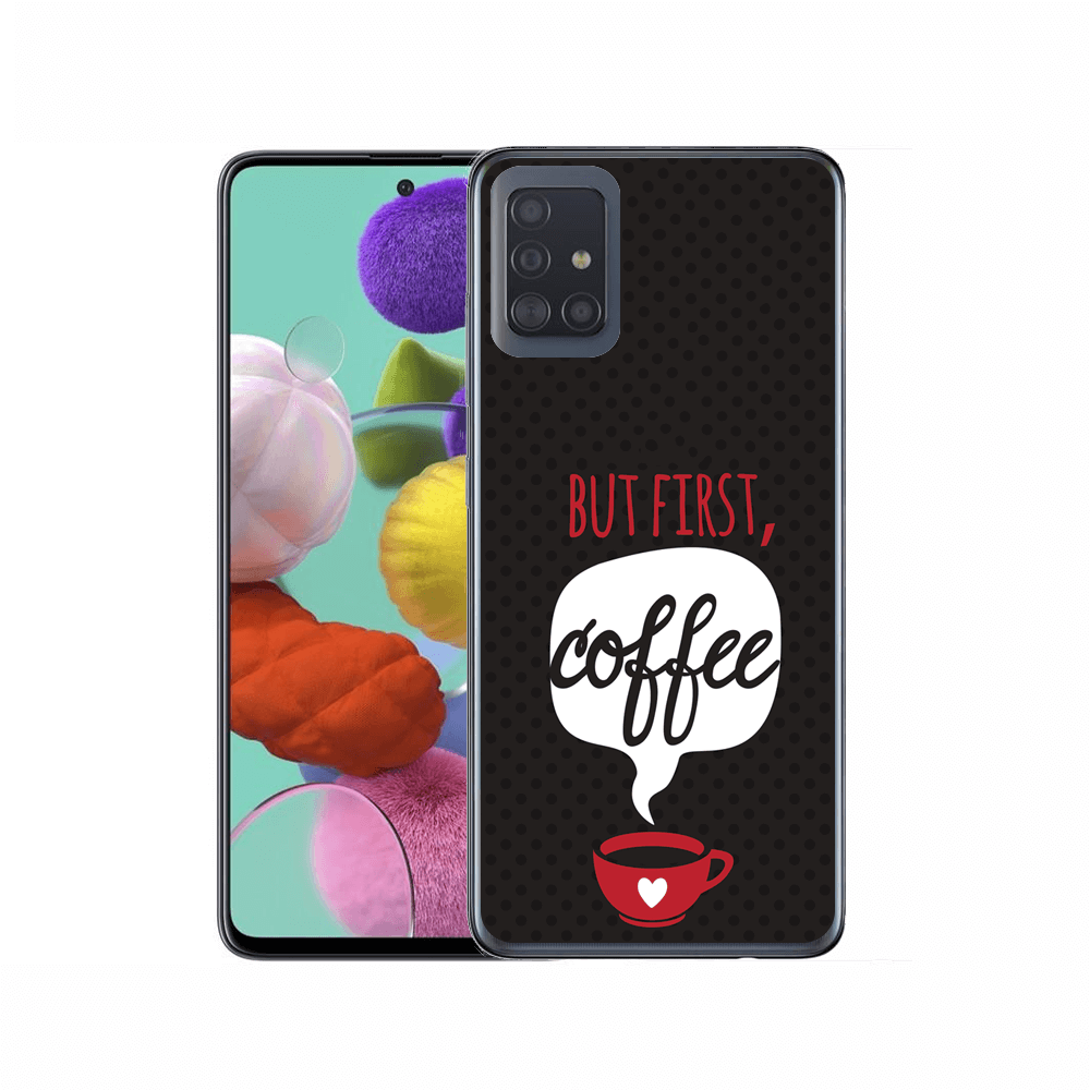 Levně MY ART Ochranný kryt Samsung Galaxy A51 COFFEE (056)