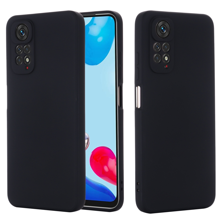 RUBBER Ochranný kryt Xiaomi Redmi Note 11 / Note 11S černý