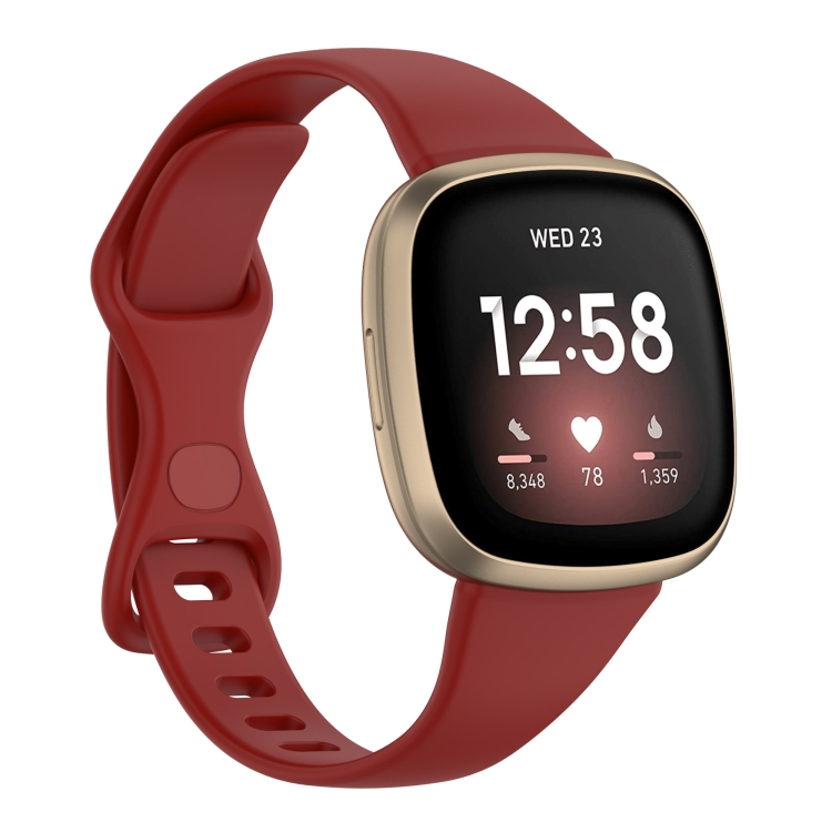 VSECHNONAMOBIL 51404
BUTTERFLY Řemínek pro Fitbit Versa 4 / 3 / Fitbit Sense červený