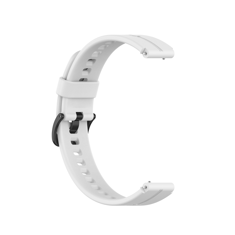 Levně SILICONE Řemínek pro Huawei Watch Fit mini bílý