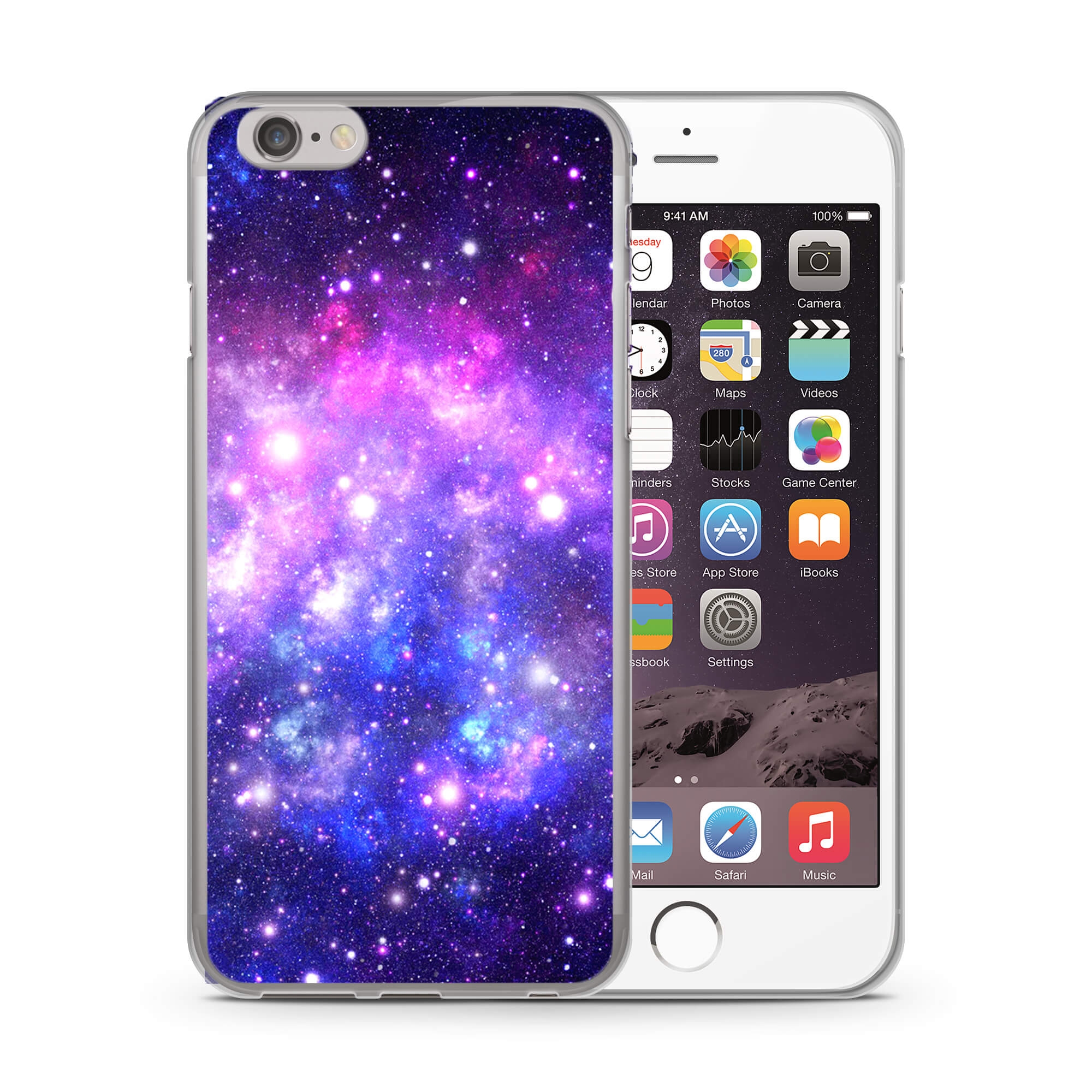 Levně MY ART kryt Apple iPhone 6 / 6S GALAXY (015)