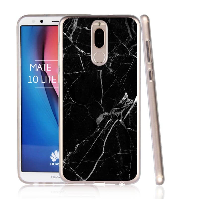 Levně MY ART obal Huawei Mate 10 Lite BLACK MARBLE (142)