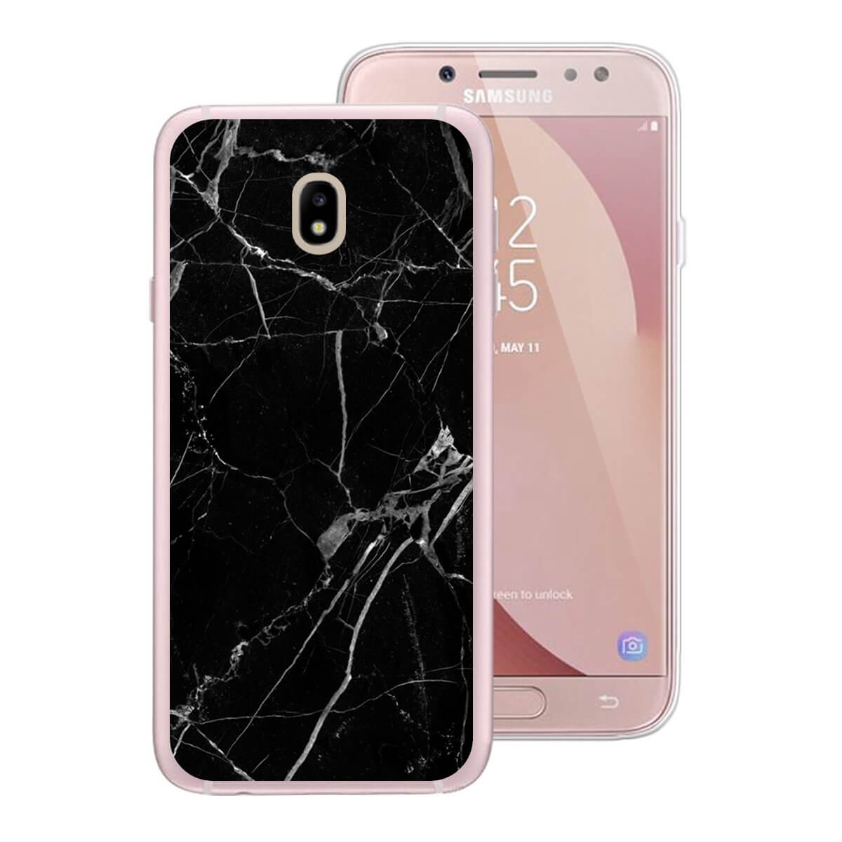 Levně MY ART kryt Samsung Galaxy J5 2017 (J530) BLACK MARBLE (142)