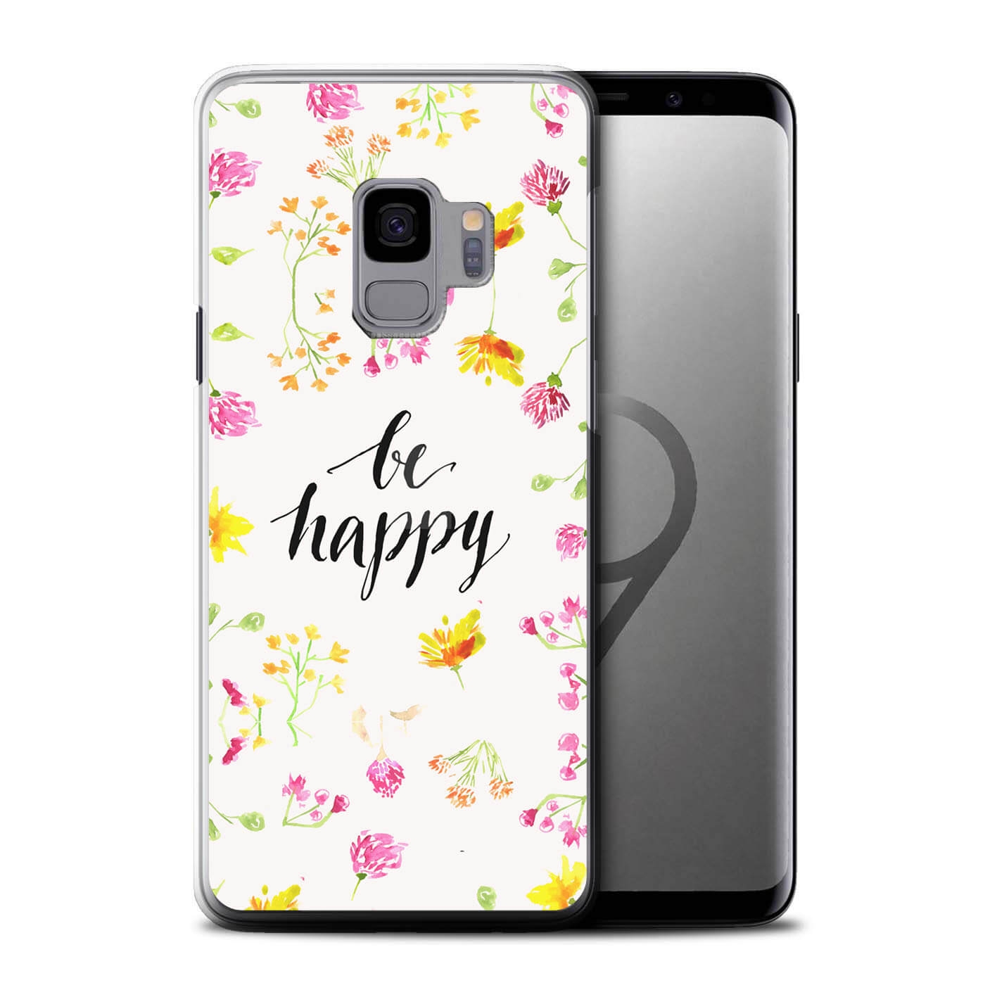 Levně MY ART kryt Samsung Galaxy S9 BE HAPPY (019)