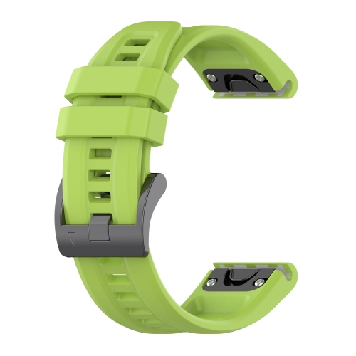 Levně SIMPLE Silikonový řemínek pro Garmin Enduro 2 / Tactix 7 světle zelený