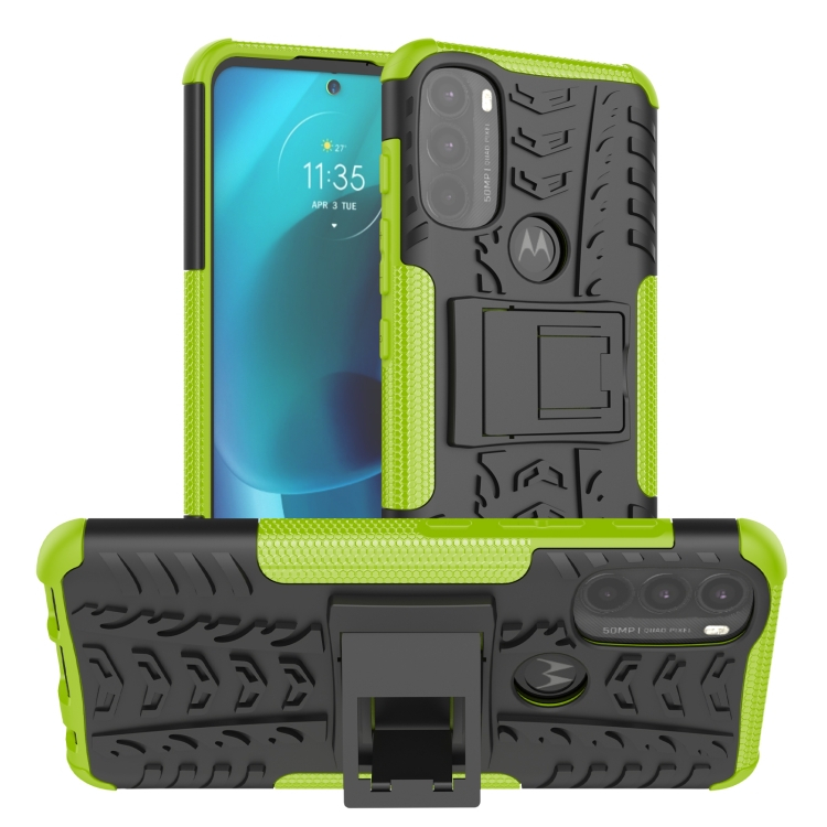 VSECHNONAMOBIL 40093
STAND Extra odolný obal Motorola Moto G71 5G zelený