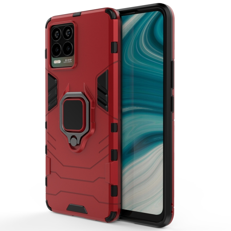 Levně STRONG Ochranný kryt Realme 8 / Realme 8 Pro červený