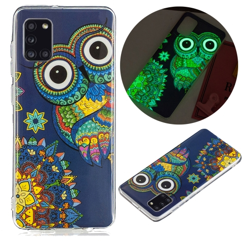 ART TPU svítící obal Samsung Galaxy A31 OWL