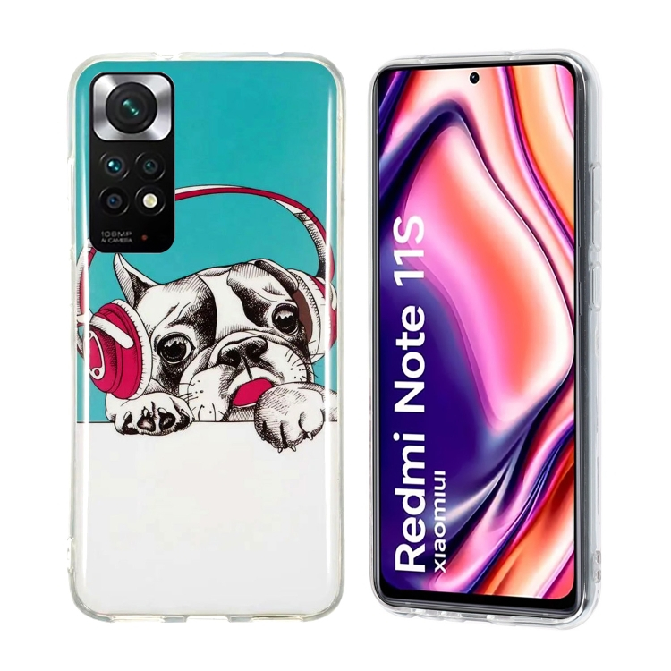 Levně ART TPU Svítící obal Xiaomi Redmi Note 11 / Note 11S DOG