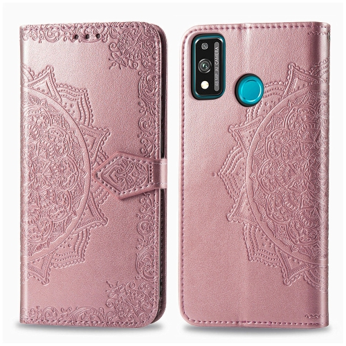 FORCELL ART Peňaženkový kryt Honor 9X Lite ORNAMENT růžový