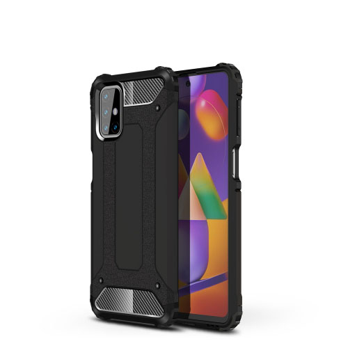 TOUGH Ochranný kryt Samsung Galaxy M31s černý
