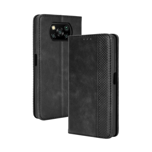 Levně BUSINESS Peňaženkový kryt Xiaomi Poco X3 NFC / X3 Pro černý