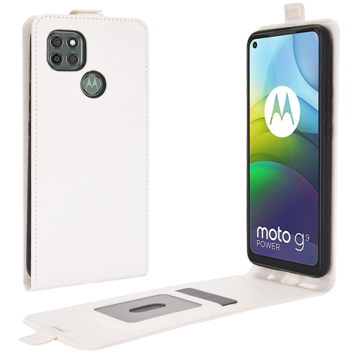 Vyklápěcí pouzdro Motorola Moto G9 Power bílé