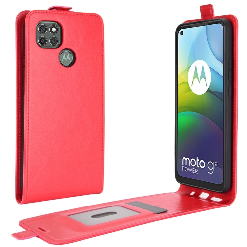 Vyklápěcí pouzdro Motorola Moto G9 Power červené