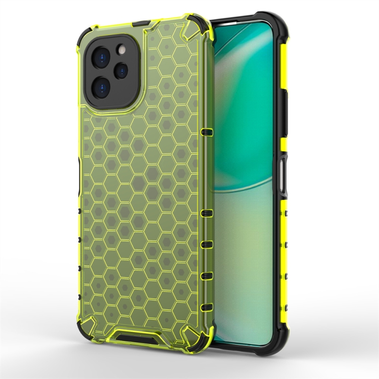 Levně HONEYCOMB Ochranný kryt Huawei Nova Y61 zelený