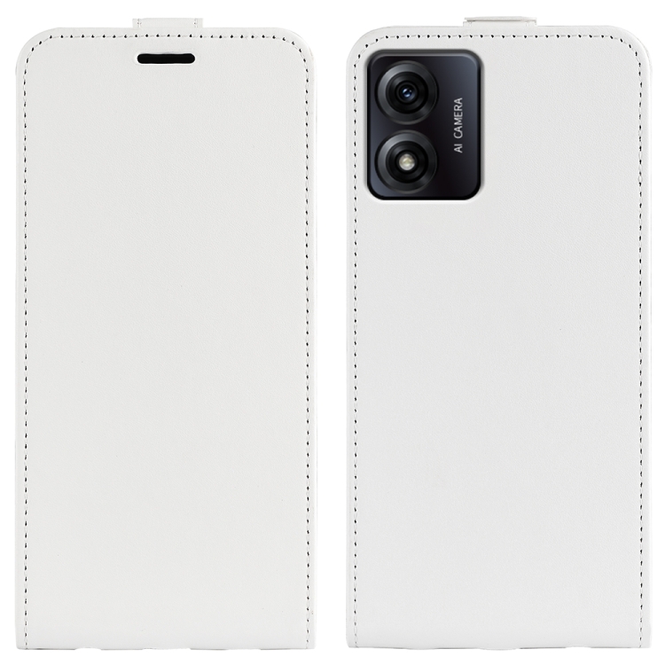 Levně Vyklápěcí pouzdro Motorola Moto E13 bílé