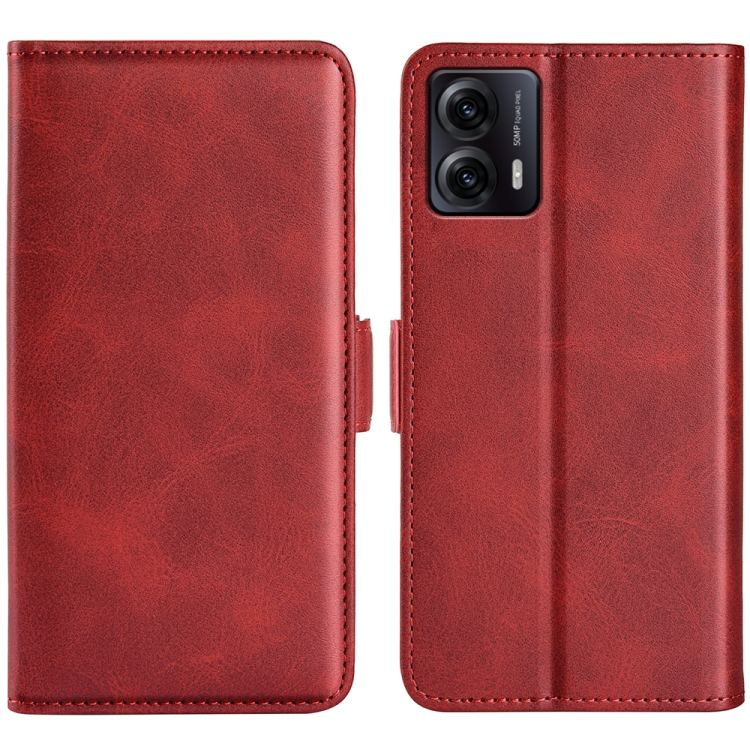SIDE Peněženkové pouzdro pro Motorola Moto G53 5G červené