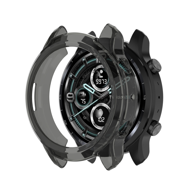 TPU HALF COVER obal pro Tic Watch Pro 3 Ultra GPS černý