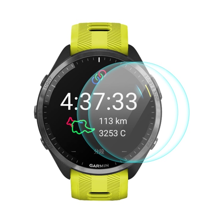 Levně ENKAY 2x Tvrzené sklo pro Garmin Forerunner 965