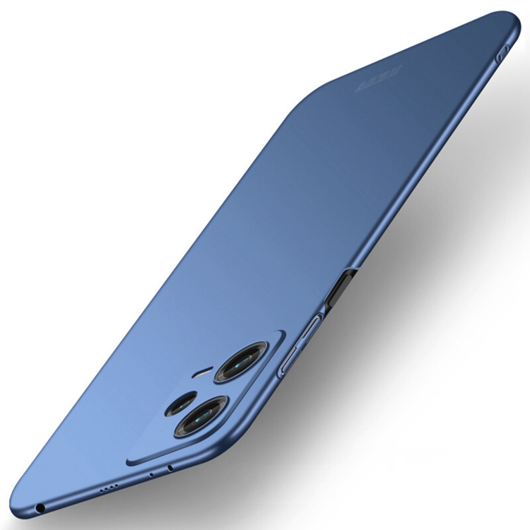 Levně MOFI Ultratenký obal Xiaomi Redmi Note 12 Pro 5G modrý