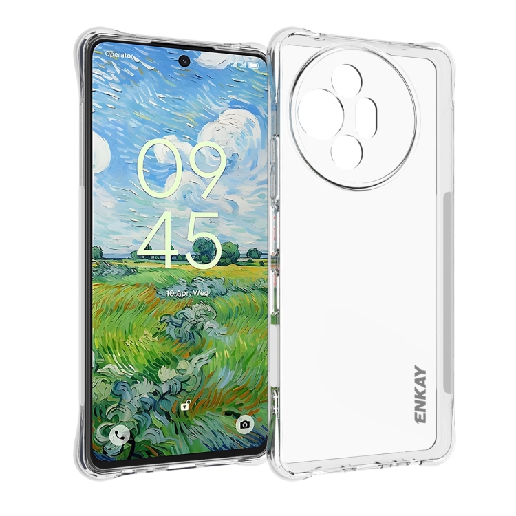Levně ENKAY AIRBAG Extra odolný kryt TCL 50 NxtPaper / TCL 50 Pro NxtPaper průhledný