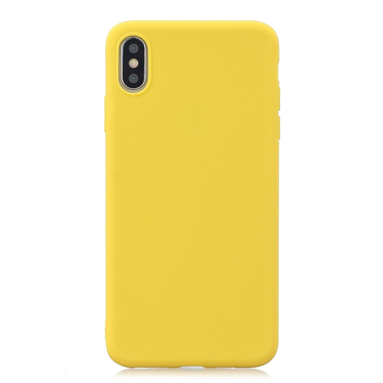 VSECHNONAMOBIL 25969
RUBBER Silikonový obal Apple iPhone XS Max žlutý