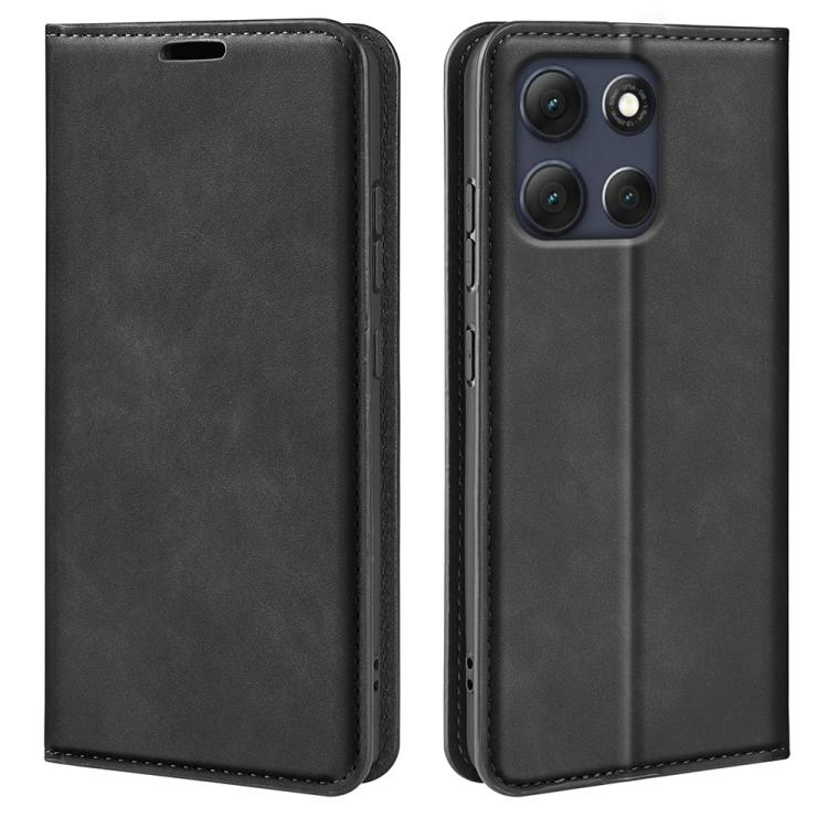 Levně MAGNETIC Sklápěcí kryt pro Motorola Moto G86 Power 5G černý