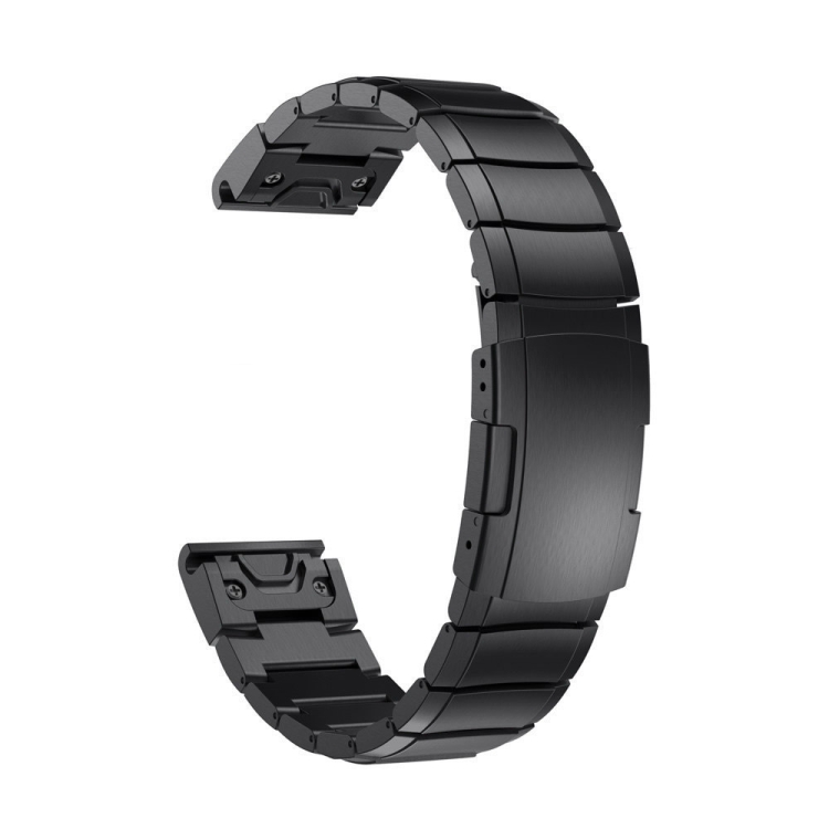 Levně ARMOUR QUICK RELEASE Kovový řemínek pro Garmin Fenix 8 51mm černý
