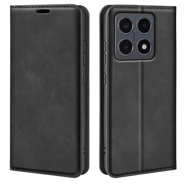 Levně MAGNETIC Zaklápěcí kryt pro Xiaomi 15T černý