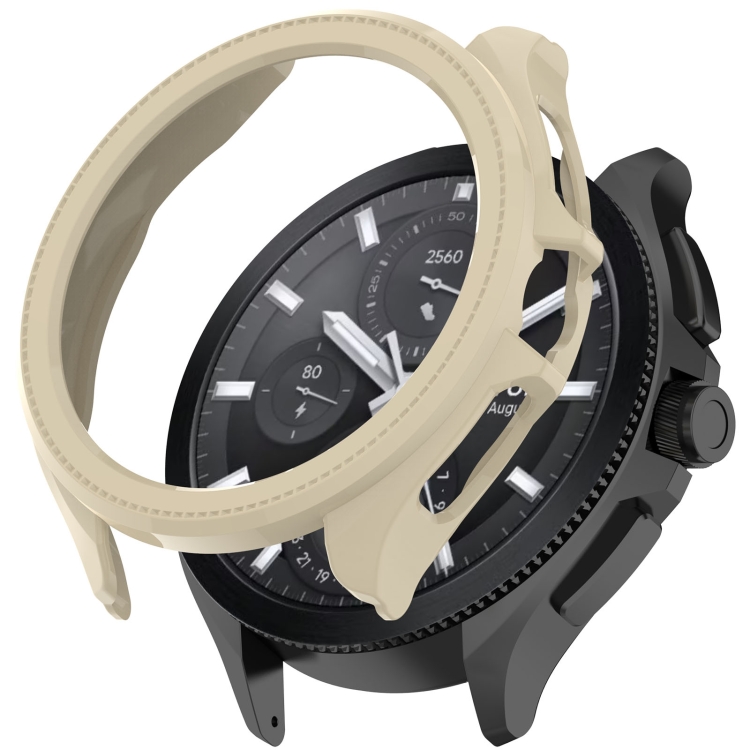 Levně PC HALF COVER Plastový kryt Xiaomi Watch 2 Pro béžový
