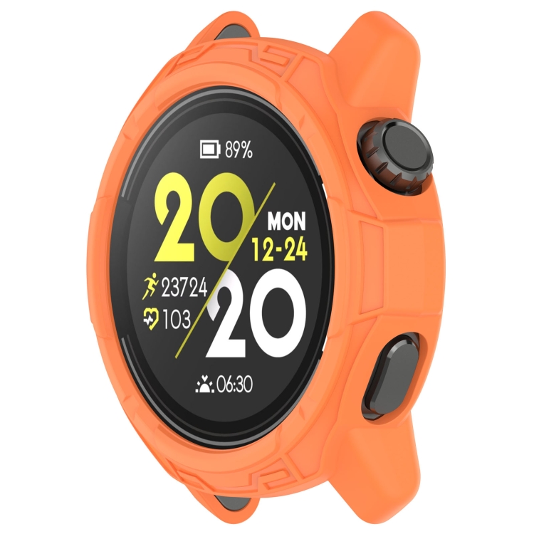 Levně TPU HALF COVER Kryt pro Coros Pace 3 oranžový
