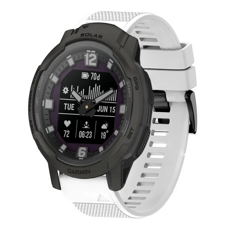 Levně DIAMOND Vyměnitelný řemínek pro Garmin Instinct Crossover Solar bílý