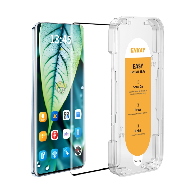 Levně ENKAY 3D Tvrzené ochranné sklo pro One Plus 12