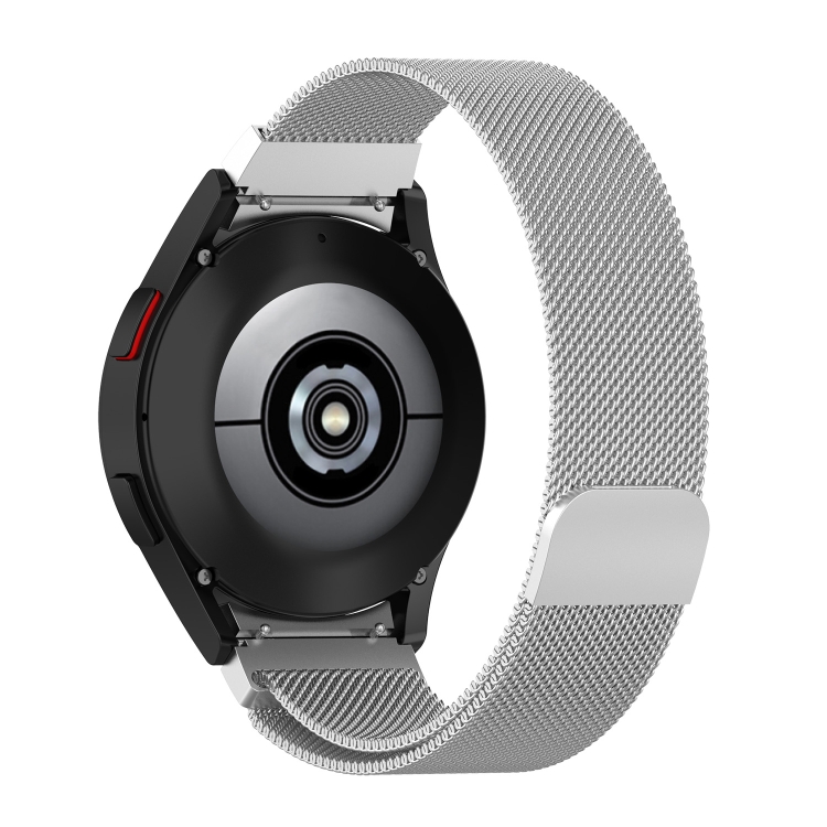 MILANESE Kovový řemínek pro Samsung Galaxy Watch FE stříbrný