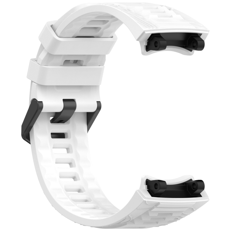 Levně SILICONE Vyměnitelný řemínek pro Amazfit T-Rex 3 bílý