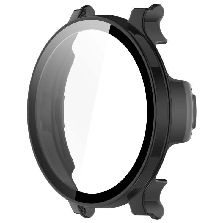 Levně PC FULL COVER Plastový kryt se sklem pro Garmin Lily 2 Active černý