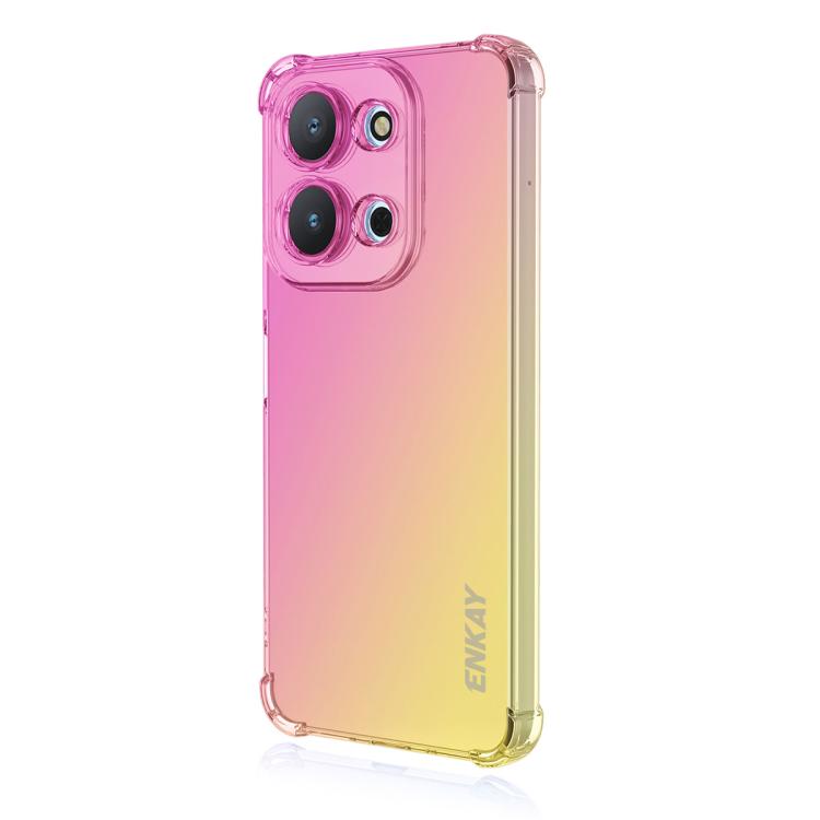Levně ENKAY GRADIENT Ochranný obal pro Xiaomi Redmi 15C / Redmi 15C 5G PINK GOLD
