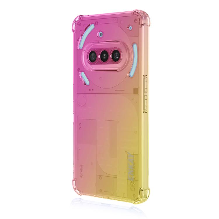Levně ENKAY GRADIENT Ochranný kryt pro Nothing Phone (3a) PINK GOLD