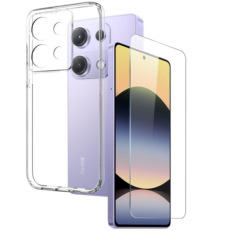 Levně NORTHJO 2in1 Ochranný kryt a sklo pro Xiaomi Redmi Note 14S