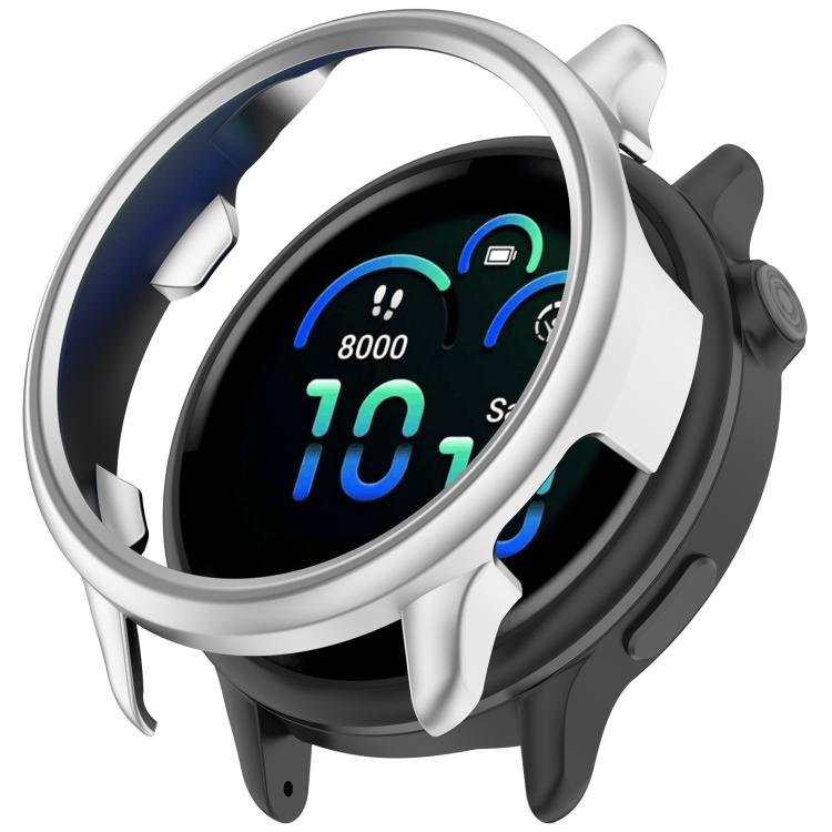 Levně PC HALF COVER Plastový kryt Garmin Vivoactive 6 stříbrný