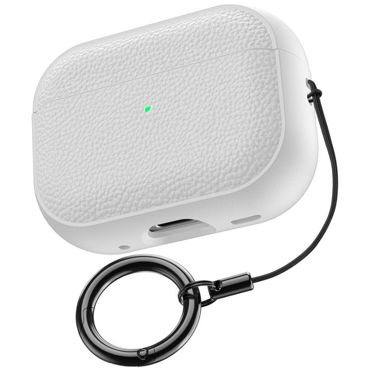 Levně LYCHEE TPU Pouzdro na sluchátka Apple AirPods Pro 3 bílé