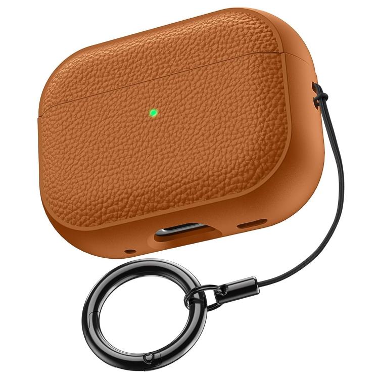 Levně LYCHEE TPU pouzdro na sluchátka Apple AirPods Pro 3 oranžové