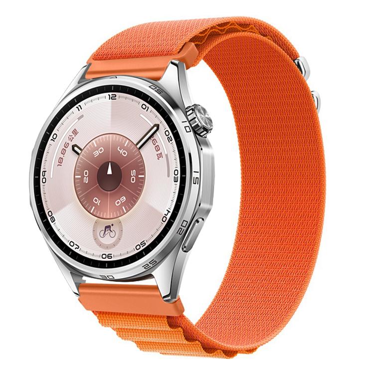 Levně NYLON Vyměnitelný řemínek pro Huawei Watch GT 5 46mm / GT 6 46mm oranžový