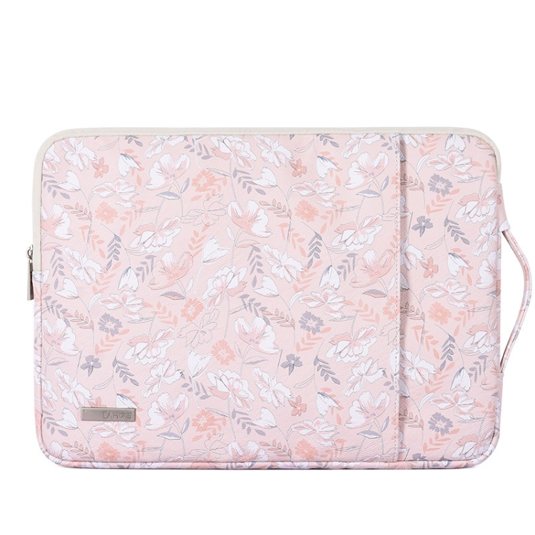 Levně TENDER Pouzdro pro notebook s úhlopříčkou do 15, 6" růžové
