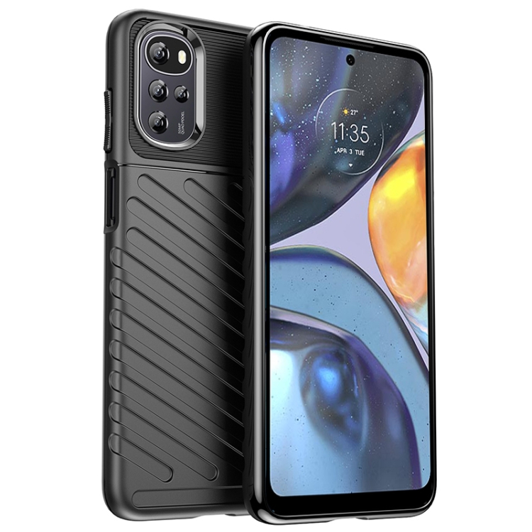 THUNDER Ochranný kryt Motorola Moto E22s černý