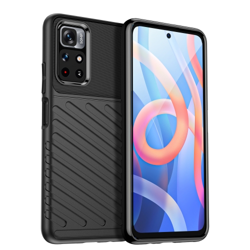 THUNDER Ochranný kryt Xiaomi Poco M4 Pro 5G / Redmi Note 11S 5G černý
