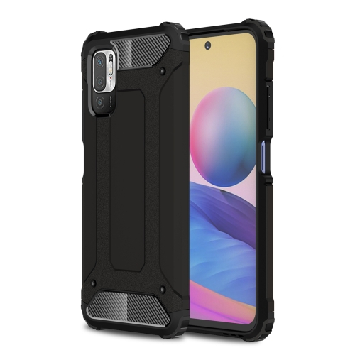 TOUGH Ochranný kryt Xiaomi Redmi Note 10 5G / Poco M3 Pro černý